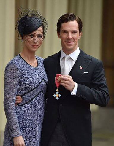 Hal Auden Cumberbatch's parents, Benedict Cumberbatch and Sophie Hunter.